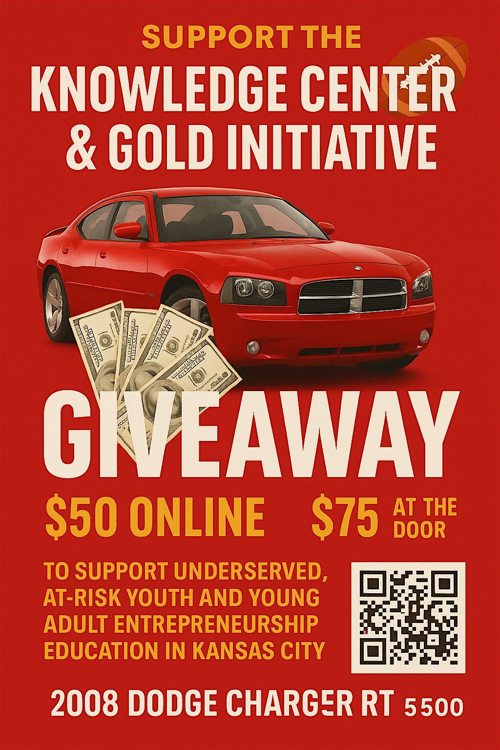 Drive the Change  – Win a  Dodge Charger RT + $500 Cash, 22 August | Event in Kansas City | AllEvents