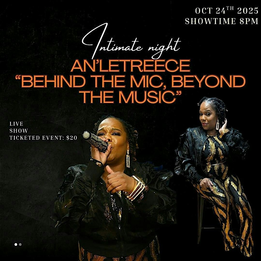 “An’Letreece:Behind the mic,Beyond the music”, 24 October | Event in Wilmington | AllEvents