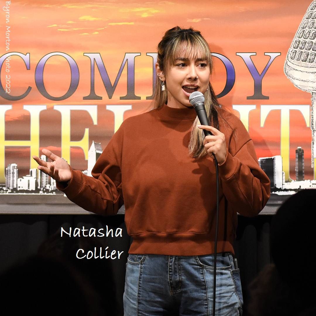 Natasha Collier, The American Comedy Co, San Diego, 3 June to 19 June