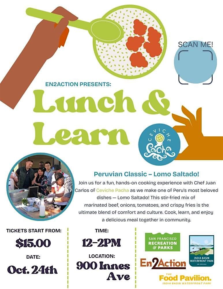 Lunch & Learn!  Peruvian Classic – Lomo Saltado!, 24 October | Event in San Francisco | AllEvents