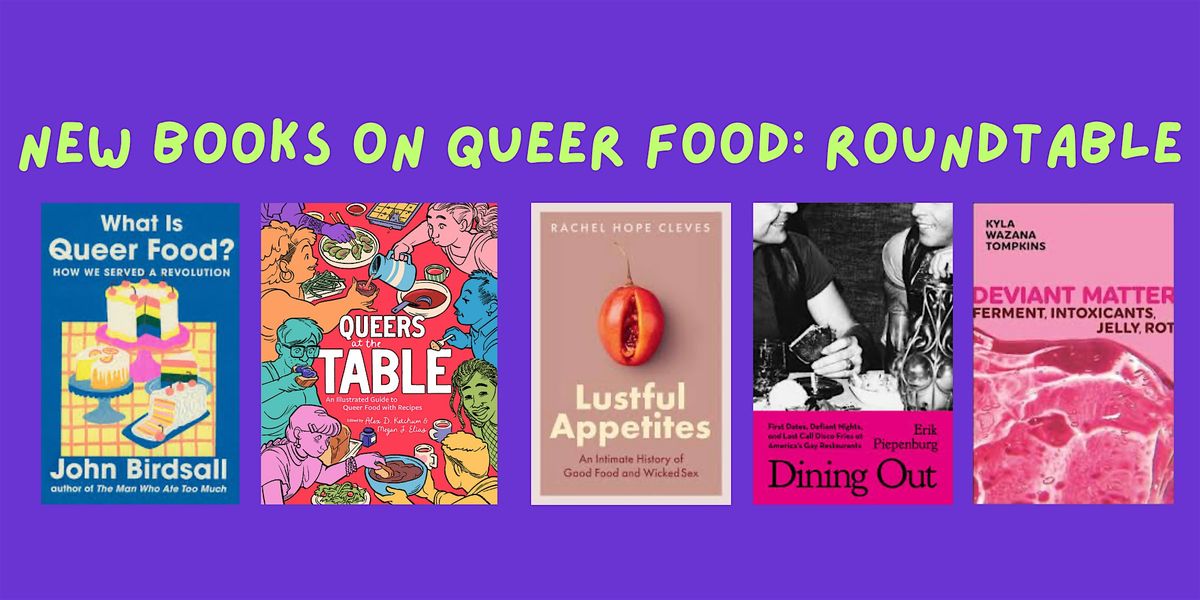 New Books on Queer Food (Virtual Event), 30 September | AllEvents