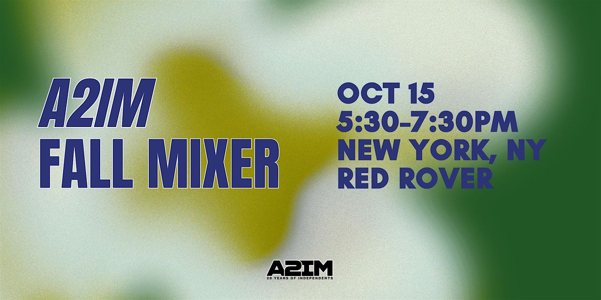 A2IM Fall Mixer, 15 October | Event in Brooklyn | AllEvents