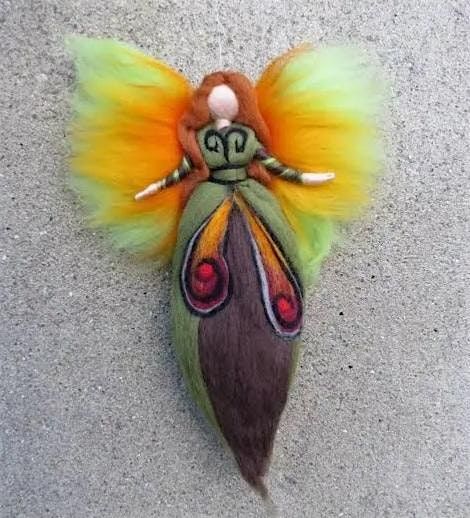 NEEDLE FELTING: BUTTERFLY FAERIES, 24 August | Event in Monson | AllEvents