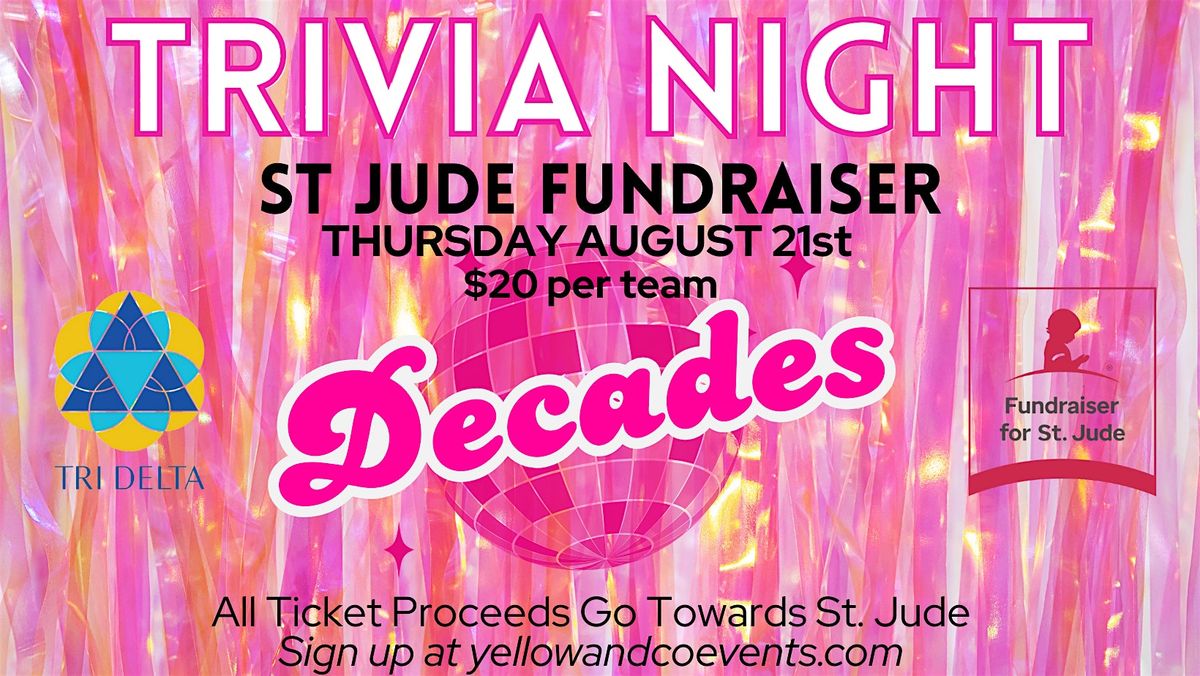 Trivia Night  St. Jude Fundraiser @ Yellow & Co., 21 August | Event in Mahomet | AllEvents