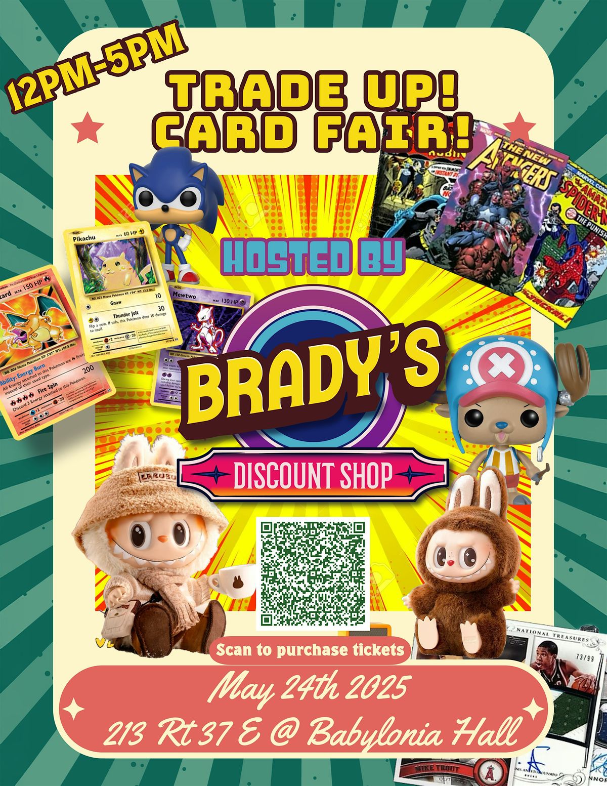 Trade Up! Card Fair, 24 May | Event in Toms River | AllEvents