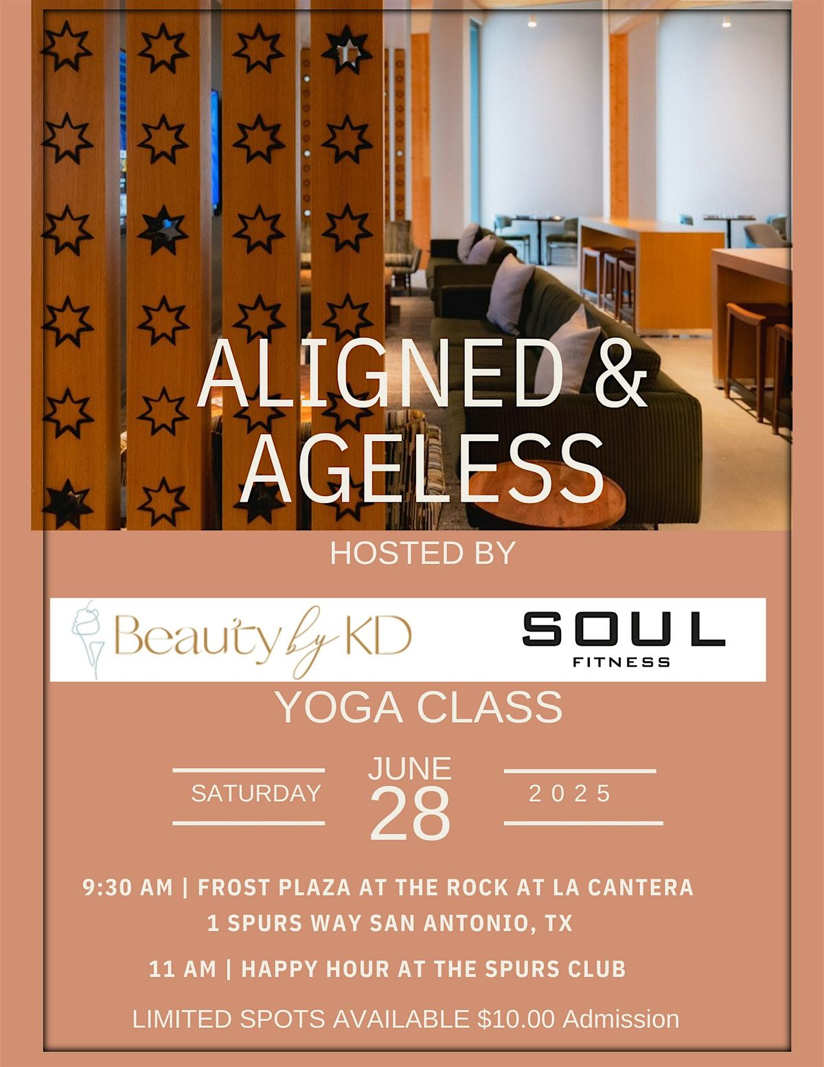 ALIGNED & AGELESS YOGA CLASS, 28 June | Event in San Antonio | AllEvents