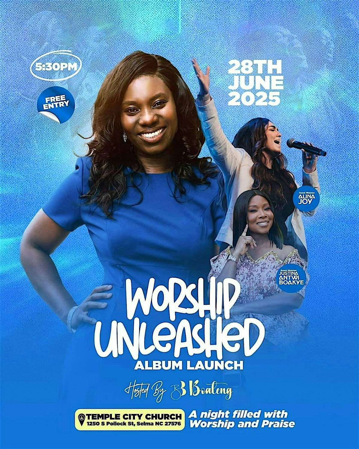 Worship Unleashed Music Album Release, 28 June | Event in Selma | AllEvents