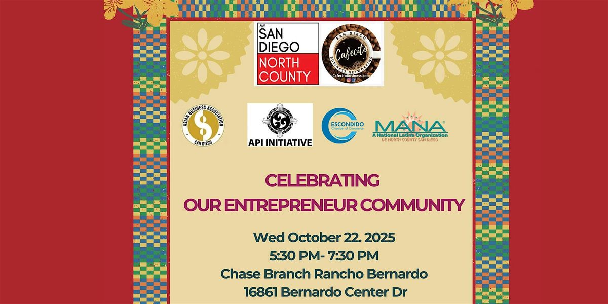 Cafecito Fall Mixer - Celebrating Entrepreneur Community, 22 October | Event in San Diego | AllEvents