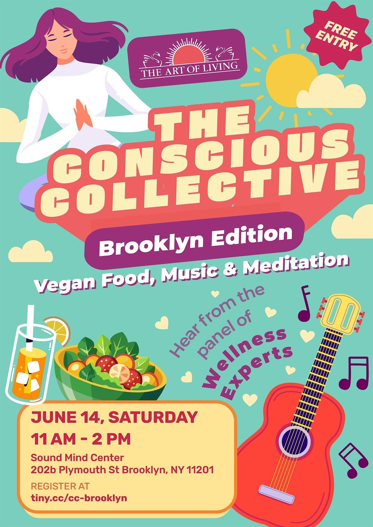 The Conscious Collective - Brooklyn Edition!, 14 June | Event in Brooklyn | AllEvents