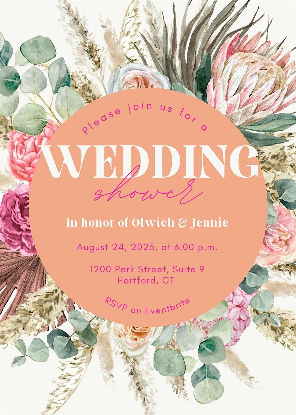 Wedding Shower for #OJP, 24 August | Event in Hartford | AllEvents