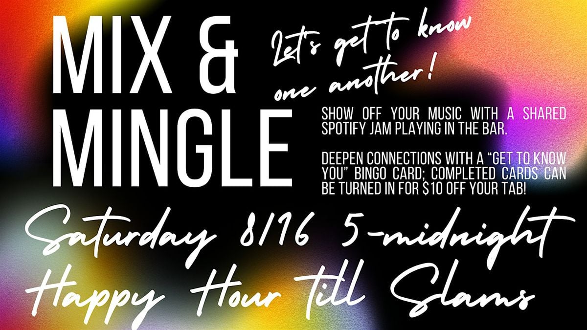 Mix & Mingle, 16 August | Event in Lakewood | AllEvents
