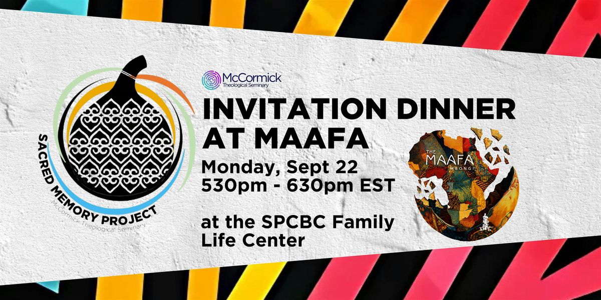 Sacred Memory Invitation Dinner at Maafa (Monday) | Event in Brooklyn | AllEvents
