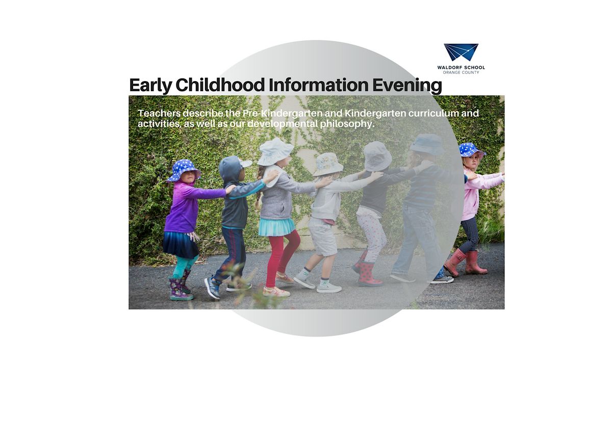 Early Childhood Information Evening - ADULTS ONLY | Event in Costa Mesa | AllEvents