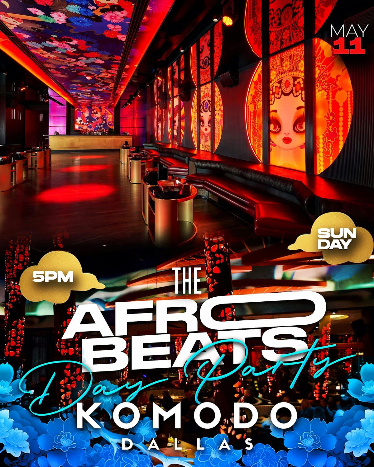 THE AFROBEATS DAY PARTY - KOMODO DALLAS, 11 May | Event in Dallas | AllEvents