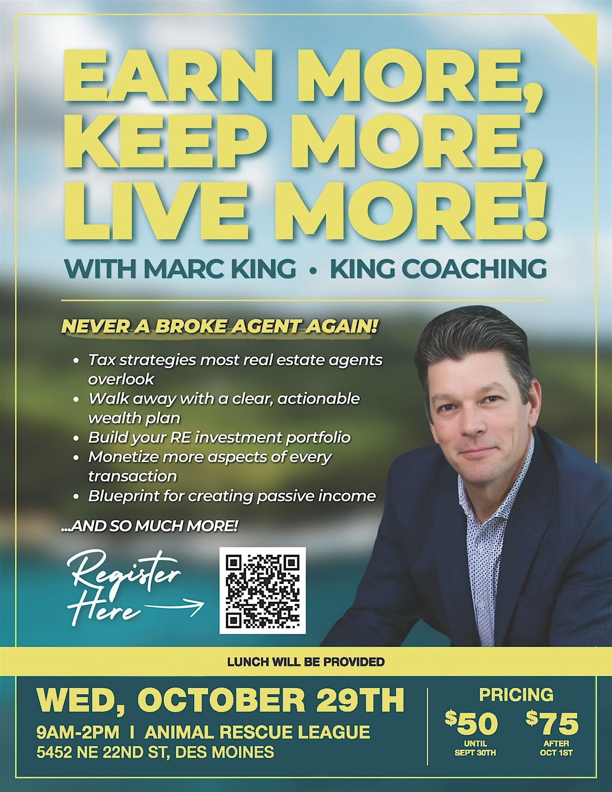 Wealth Building with Marc King, 1 October | Event in Tulsa | AllEvents