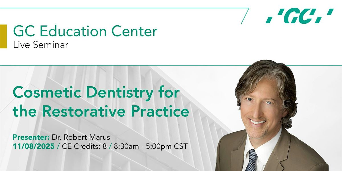 Cosmetic Dentistry for the Restorative Practice, 8 November | Event in Alsip | AllEvents
