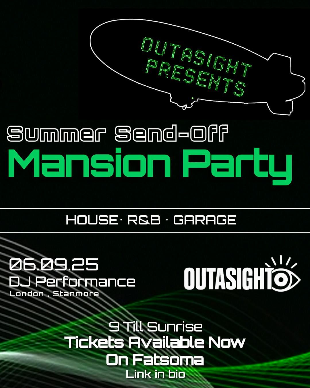 Summer Send-Off Mansion Party, 6 September | Event in London | AllEvents