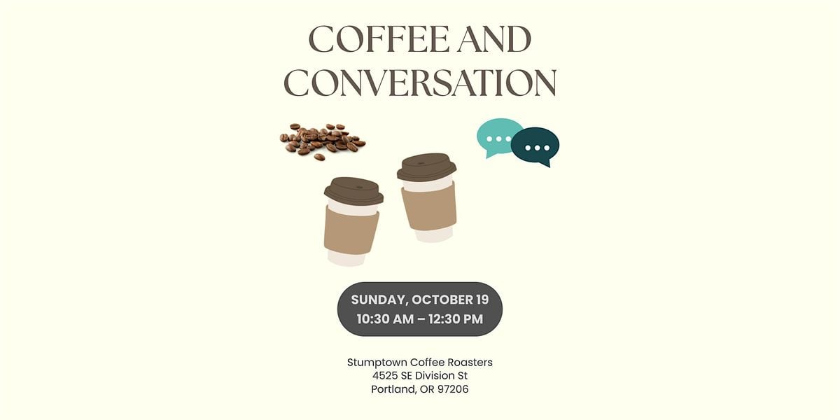 Coffee and Cantonese Conversation, 19 October | Event in Portland | AllEvents