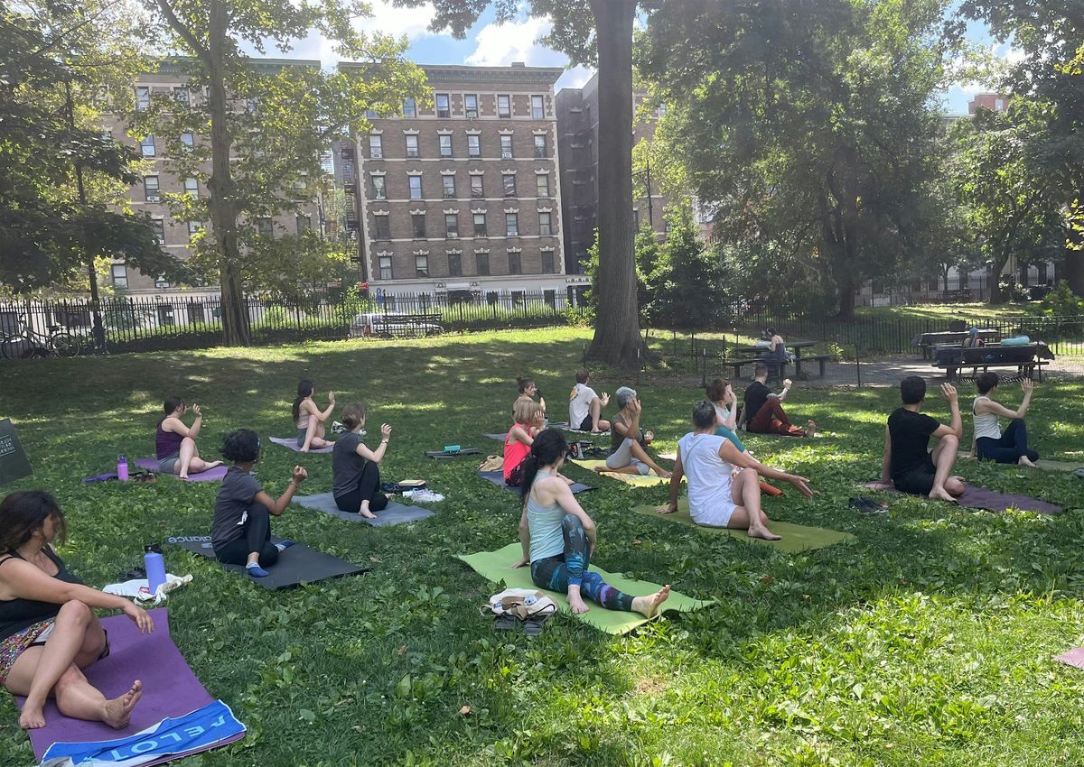 Community Yoga @ Morningside Park - August 16, 16 August | Event in New York | AllEvents