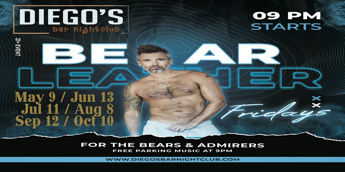 Bear Leather Friday Aug 8, 8 August | Event in Rehoboth Beach | AllEvents