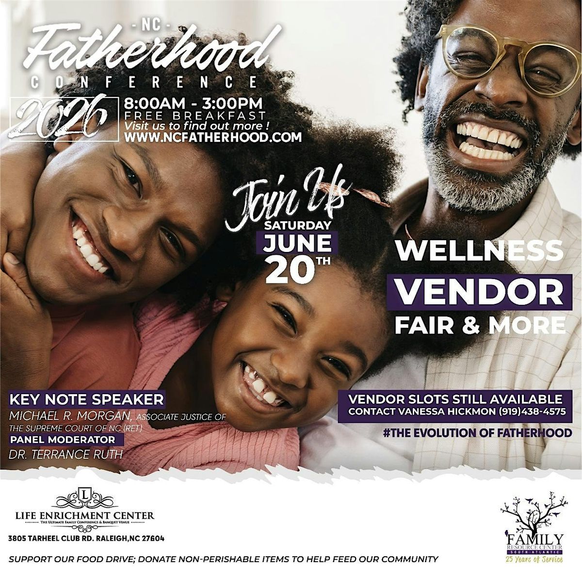 2026 North Carolina Fatherhood Conference, The Life Enrichment Center ...