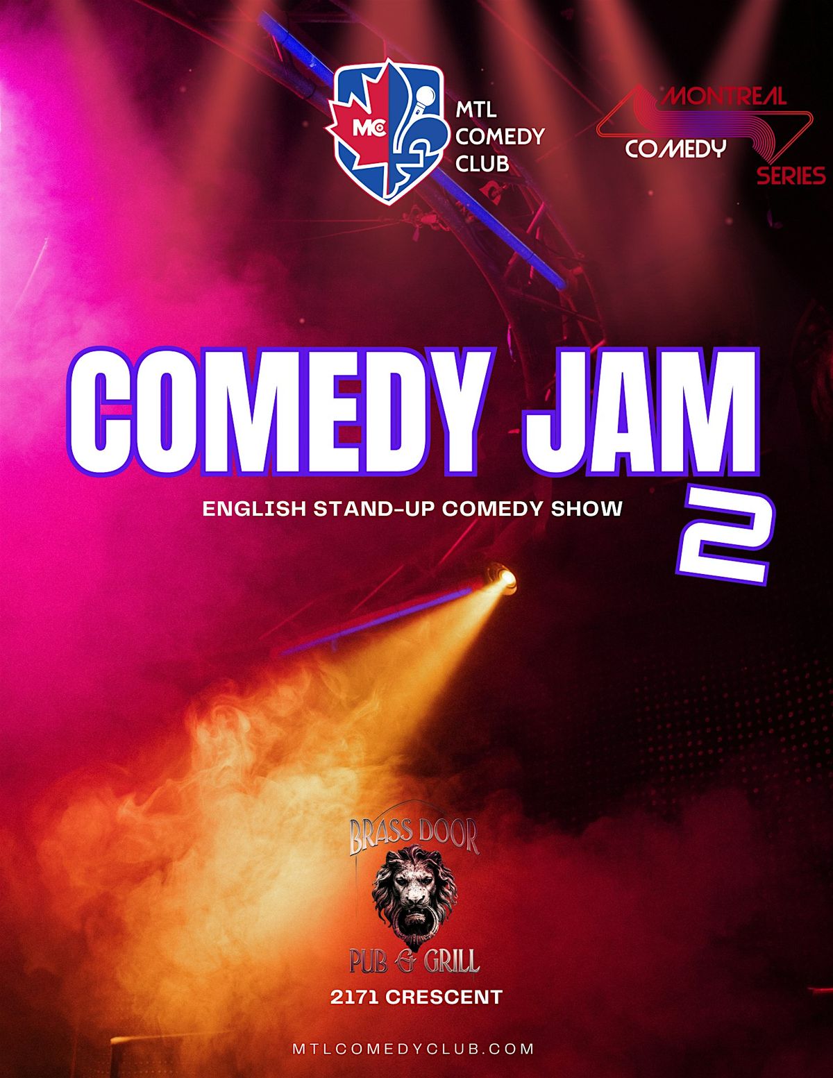 Comedy Jam 2 – Montreal Comedy Festival | Tuesday July 15th, 2025, 15 July | Event in Montréal | AllEvents