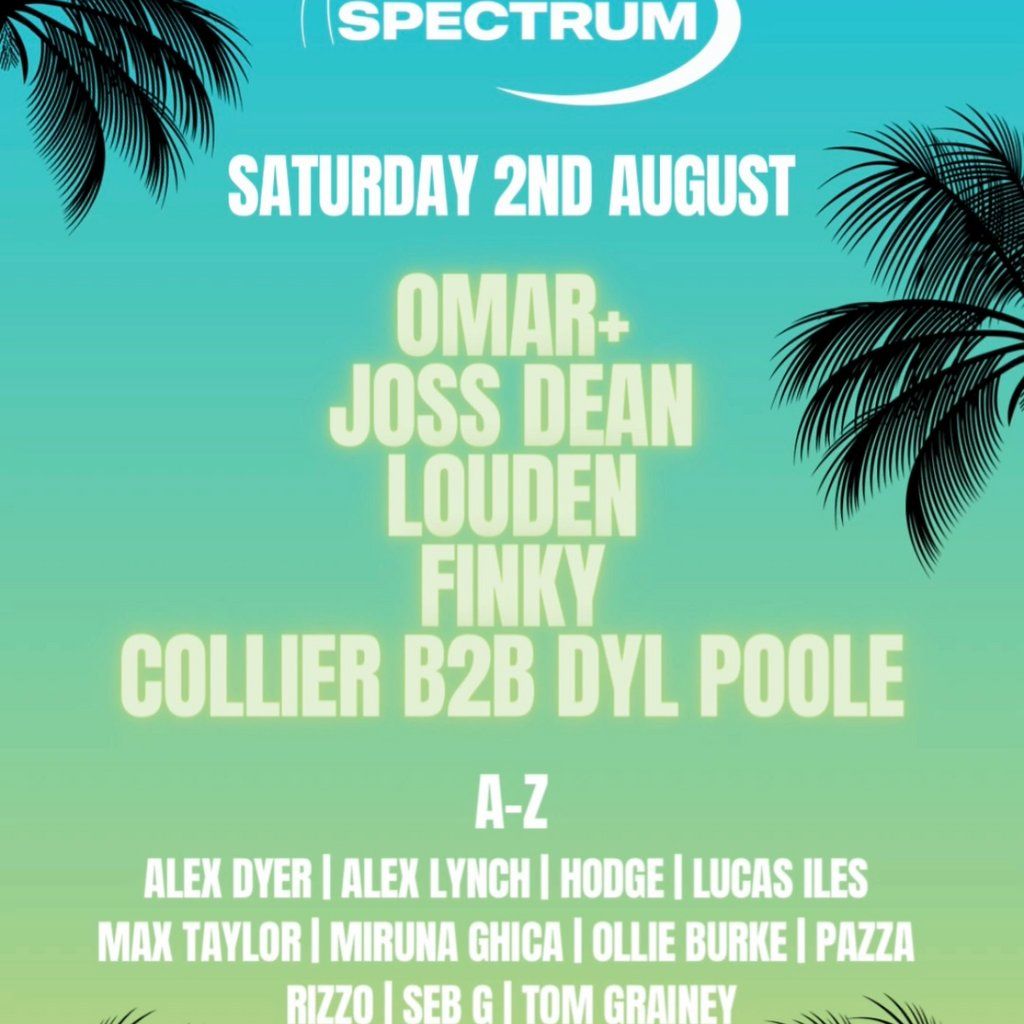 Spectrum @ Six Trees Manchester w/ Omar+, Joss Dean + more | Event in Manchester | AllEvents