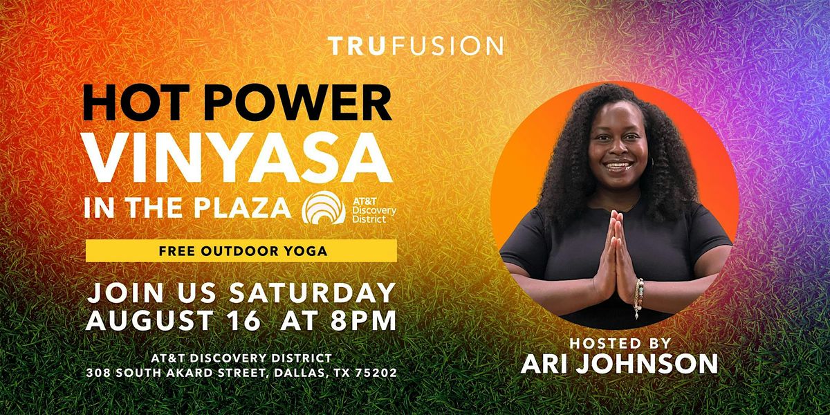 Vinyasa Yoga Flow with Ari Johnson, 16 August | Event in Dallas | AllEvents