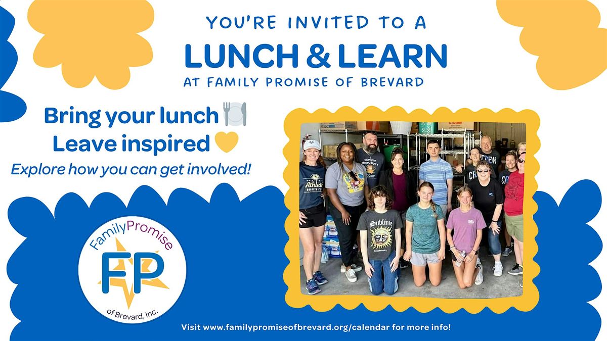 Lunch & Learn at Family Promise of Brevard, 16 July | Event in Cocoa | AllEvents