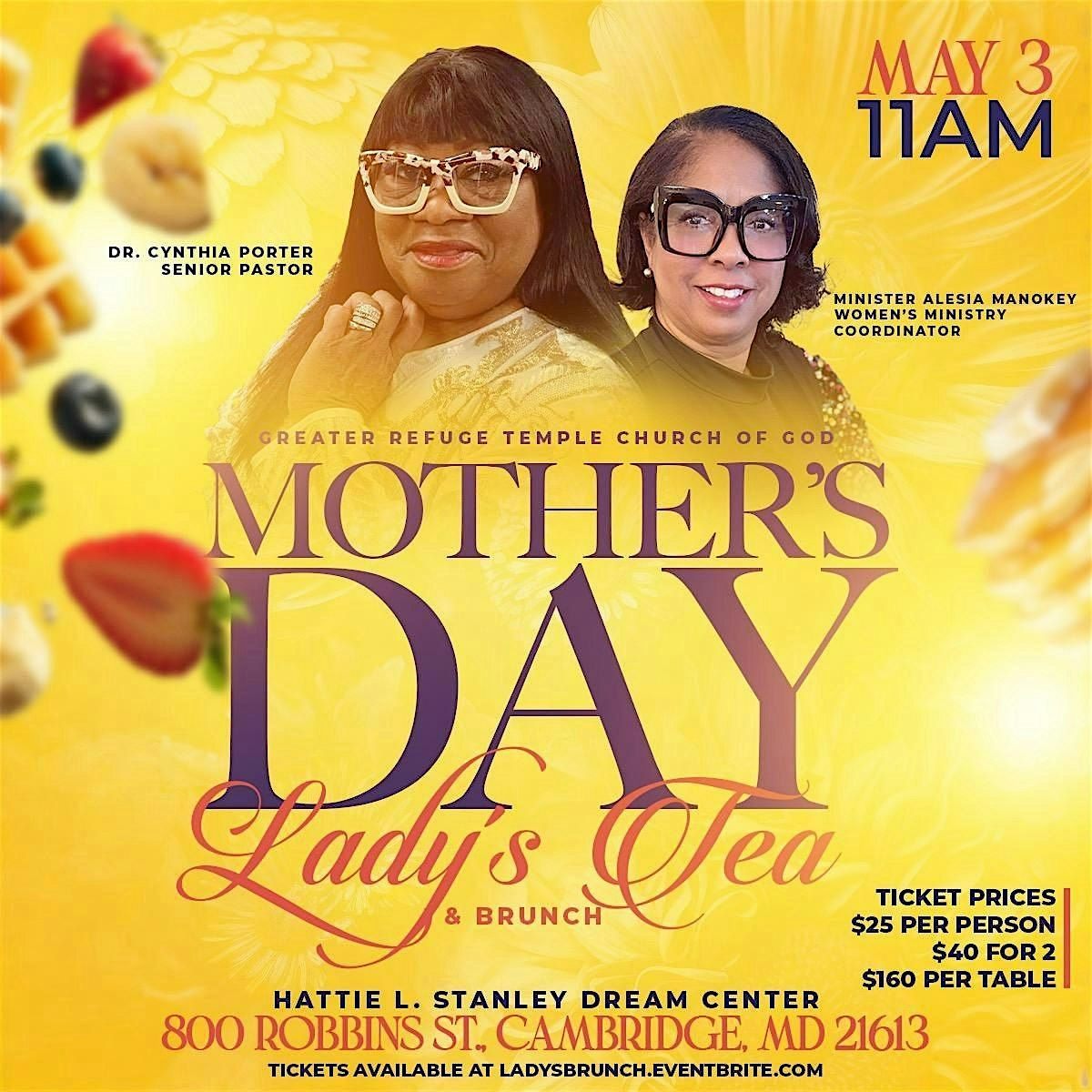 Mother’s Day Lady’s Tea & Brunch | Event in Cambridge | AllEvents
