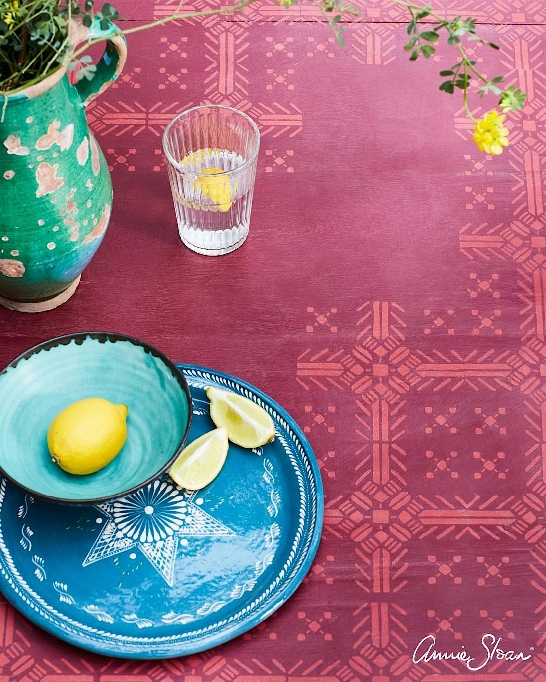 Stencilling with Annie Sloan Chalk Paint, 21 May | Event in Market Harborough | AllEvents