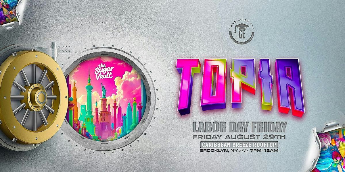 ToPiA: the Sugar Vault, 29 August | Event in Brooklyn | AllEvents