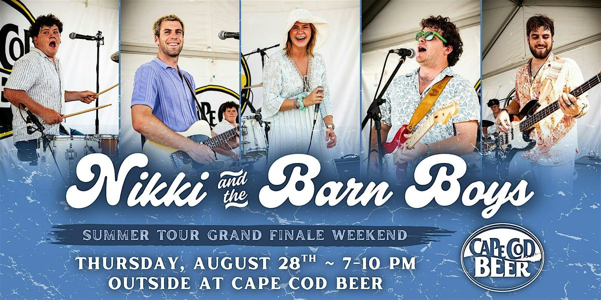 Nikki and the Barn Boys at Cape Cod Beer!, 28 August | Event in Barnstable | AllEvents