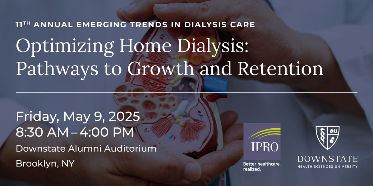 11th Annual Emerging Trends in Dialysis Care Symposium, 9 May | Event in New York | AllEvents