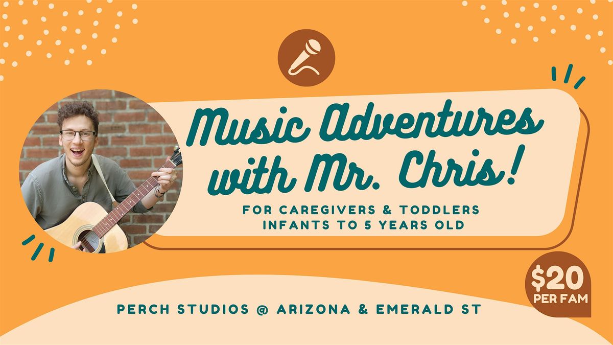 Saturday Morning Music Adventures with Mr. Chris!, 14 June | Event in Philadelphia | AllEvents