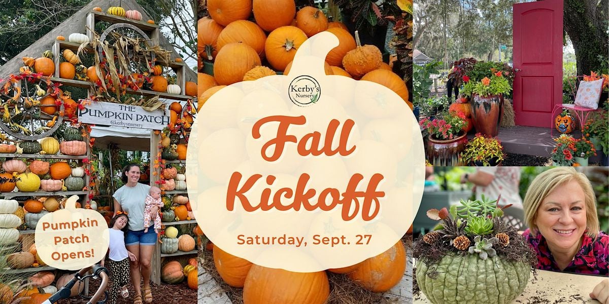 Fall Kickoff at Kerby's Nursery, 27 September | Event in Seffner | AllEvents