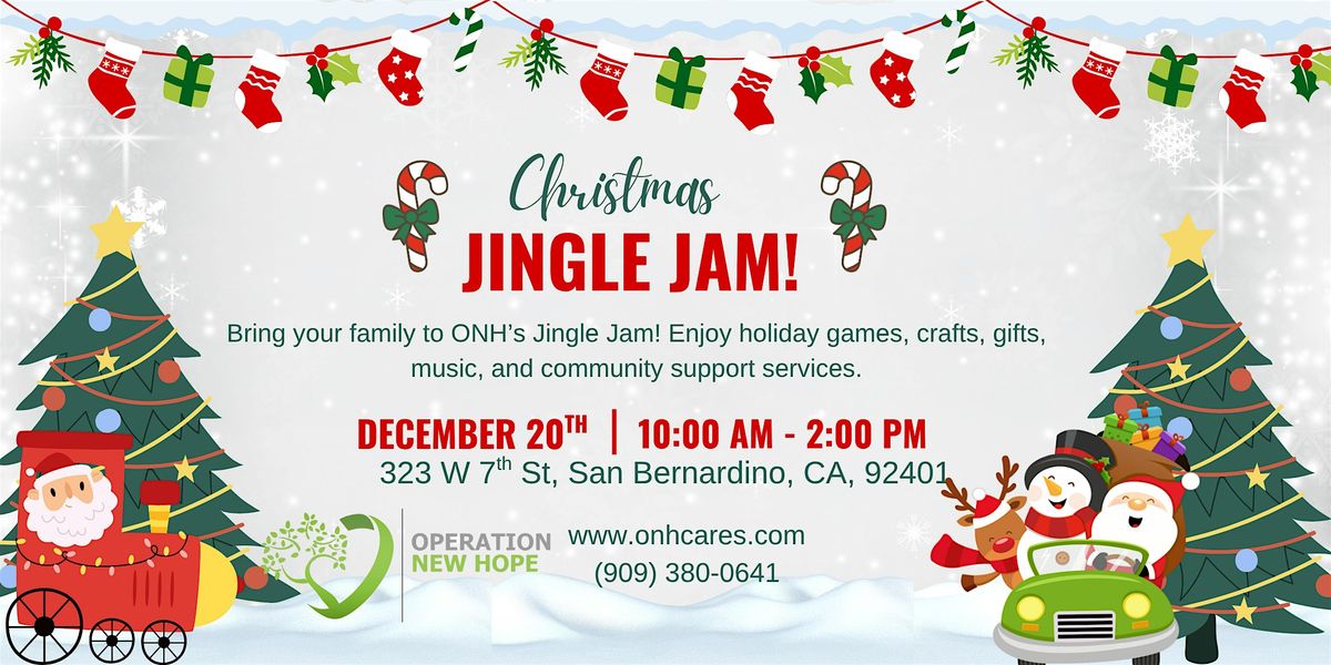 Operation New Hope's Christmas Jingle Jam!, 20 December | Event in San Bernardino | AllEvents