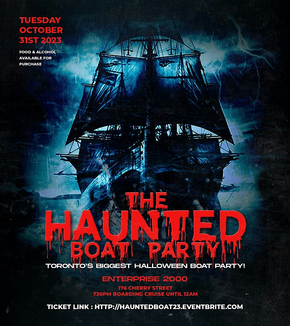 UOFT HAUNTED HALLOWEEN BOAT PARTY | FRI OCT 31, 31 October | Event in Toronto | AllEvents
