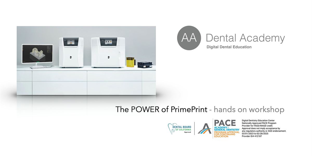 The Power Of Primeprint, 25 July | Event in Murrieta | AllEvents