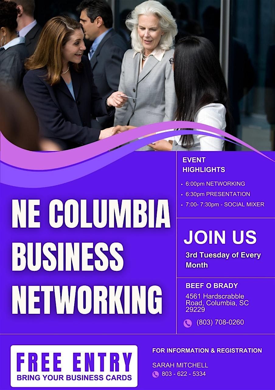 NE Columbia Business Networking | Event in Columbia | AllEvents