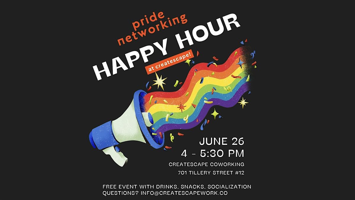 Pride Networking Happy Hour, 26 June | Event in Austin | AllEvents
