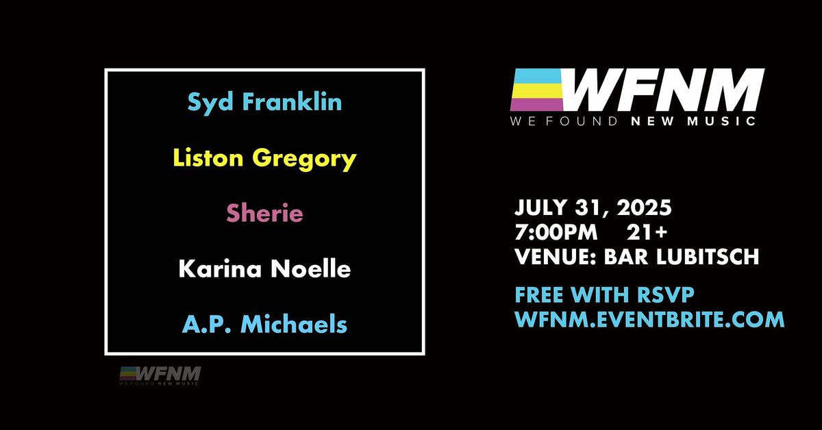 Syd Franklin,  Liston Gregory,  Sherie,   Karina Noelle,  A.P. Michaels | Event in West Hollywood | AllEvents