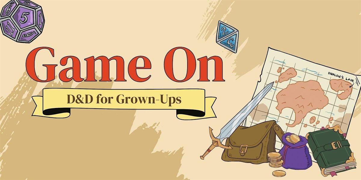 Game On: Dungeons and Dragons for Grown Ups, 8 July | Event in Wylie | AllEvents