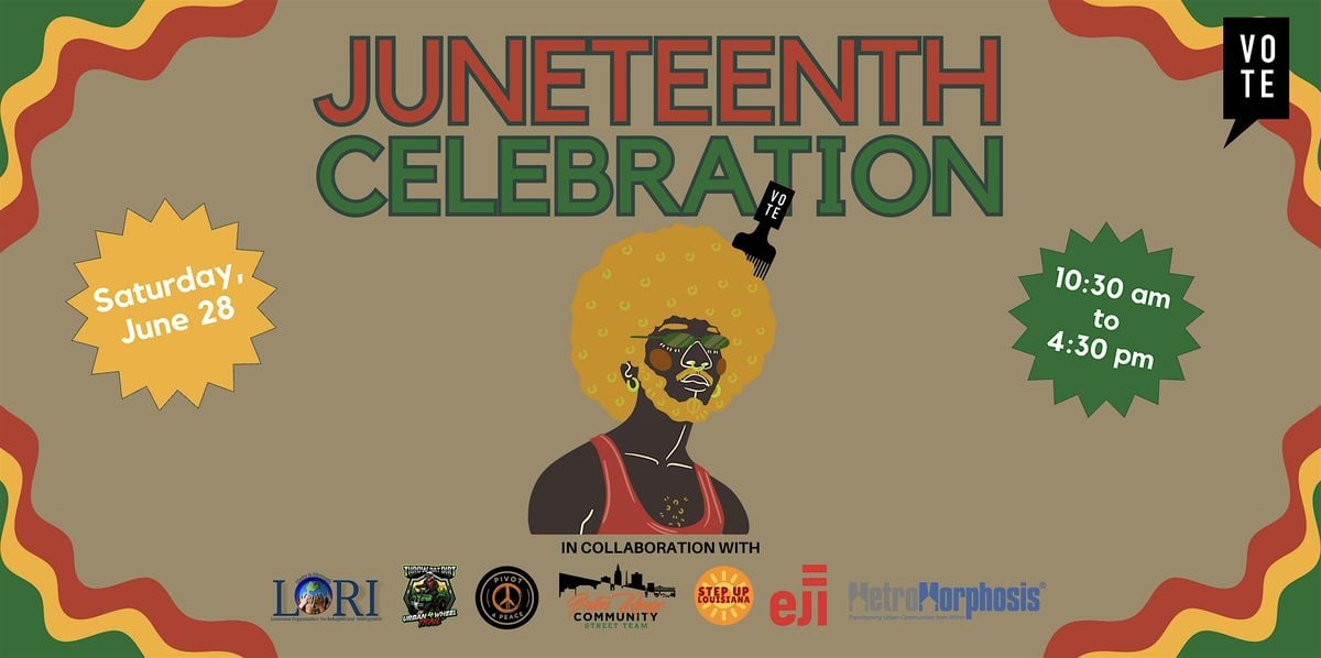 Juneteenth: A Celebration of Blackness, 28 June | Event in Brownfields | AllEvents