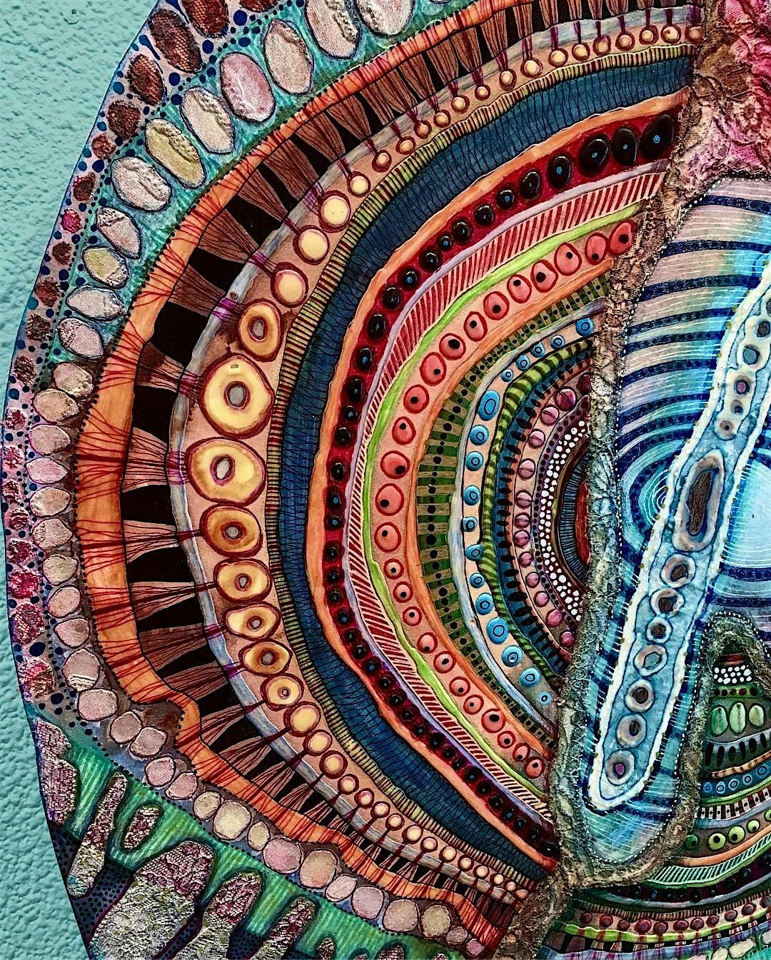Mixed-Media Biomorphic Mandala, 19 July | Event in Albuquerque | AllEvents