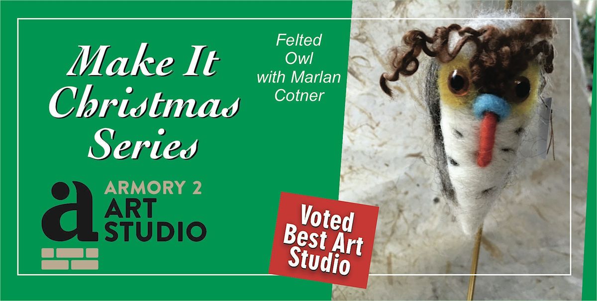 Needle Felted Owls with Marlan Cotner, 18 November | Event in Grand Haven | AllEvents