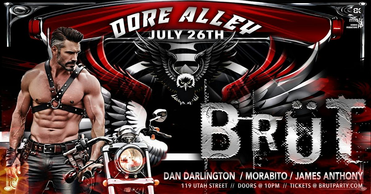 BRÜT SF - DORE ALLEY  2025, 26 July | Event in San Francisco | AllEvents