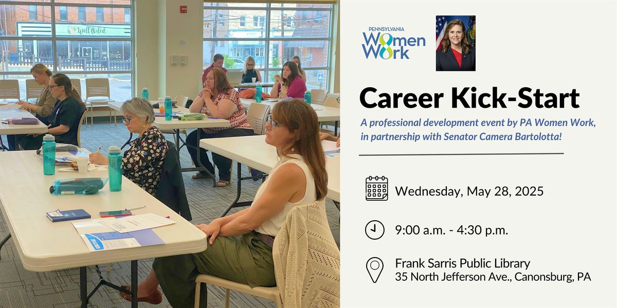 Career Kick-Start, Canonsburg 2025, 28 May | Event in Canonsburg | AllEvents