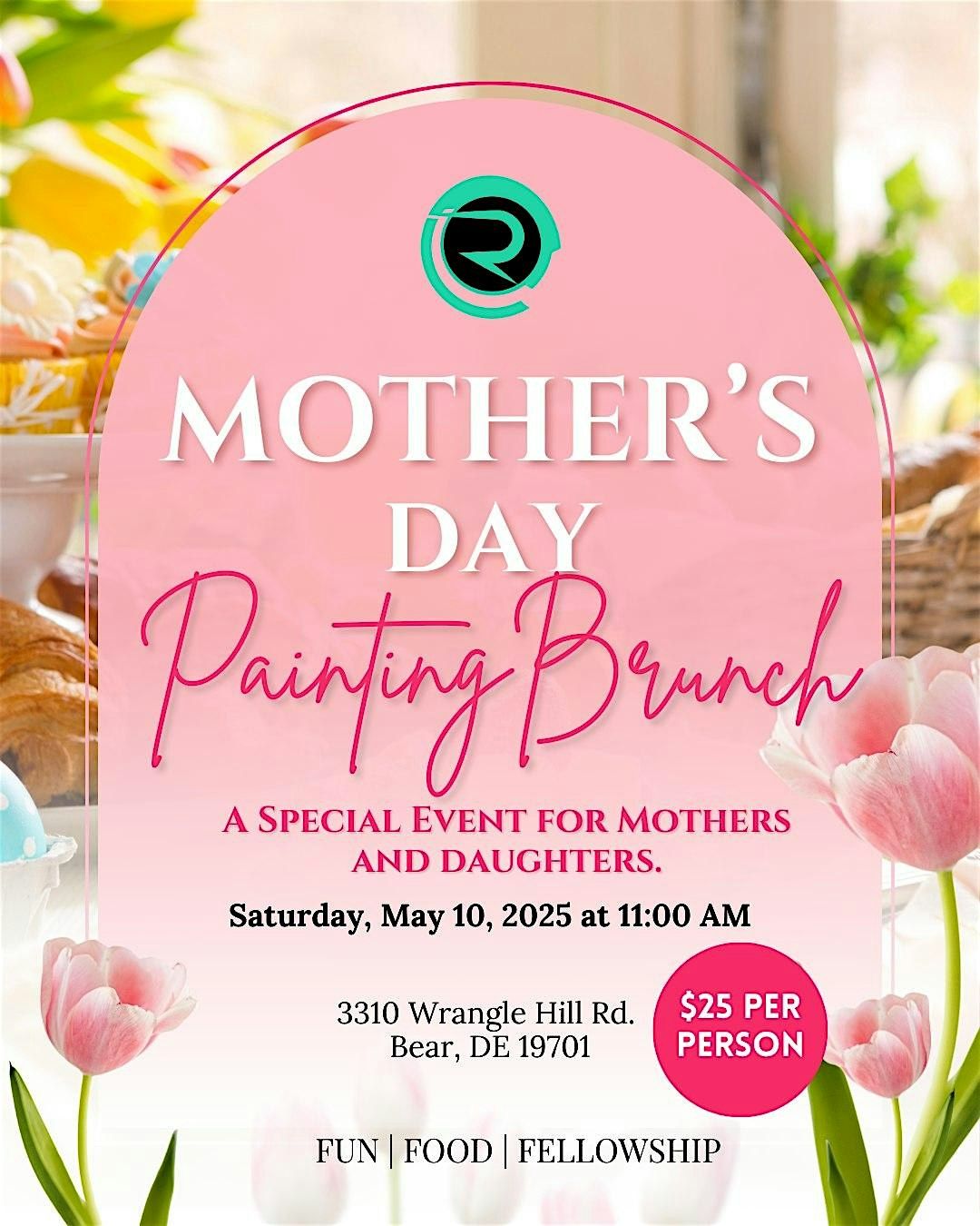 Mother's Day Painting Brunch, 10 May | Event in Bear | AllEvents