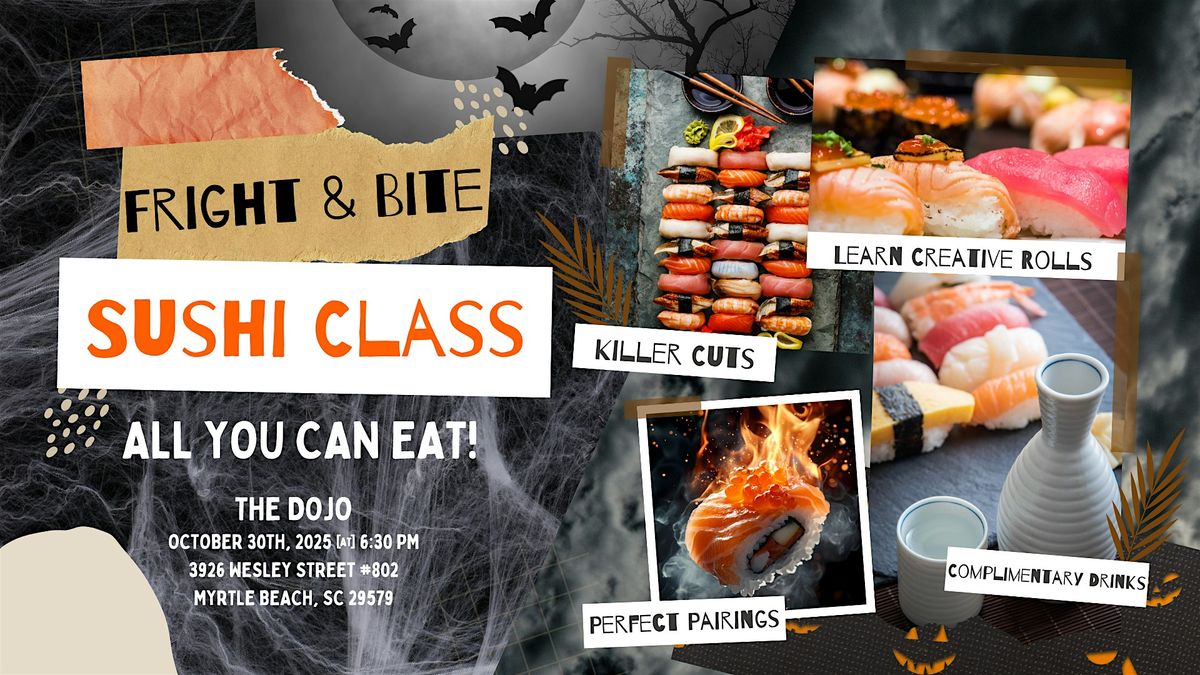 Fright & Bite Sushi Class, 30 October | Event in Myrtle Beach | AllEvents
